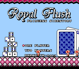 Super Mario Bros 3 - Princess Sidestory (Hack) — Title screen